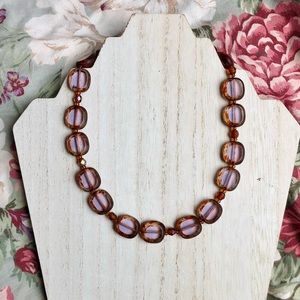 Vintage Glass Bead Necklace